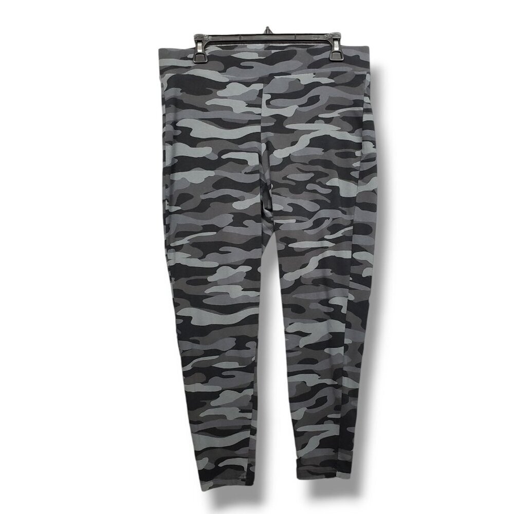 Torrid Premium Legging Womens 2X Grey Camo Full Length Signature Waist